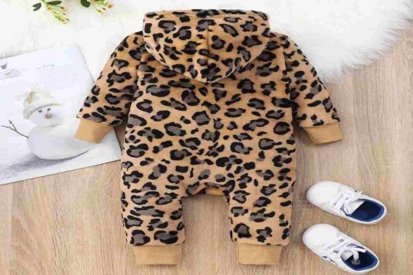 Rs 149 bear design long-sleeve baby jumpsuit