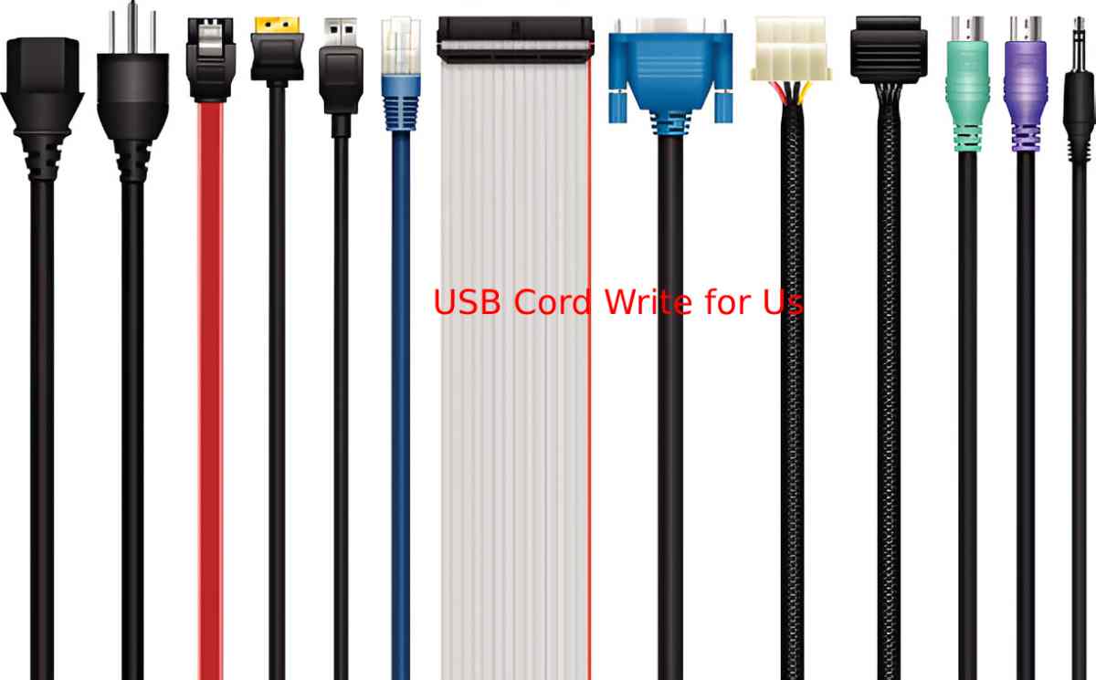 USB Cord Write for Us